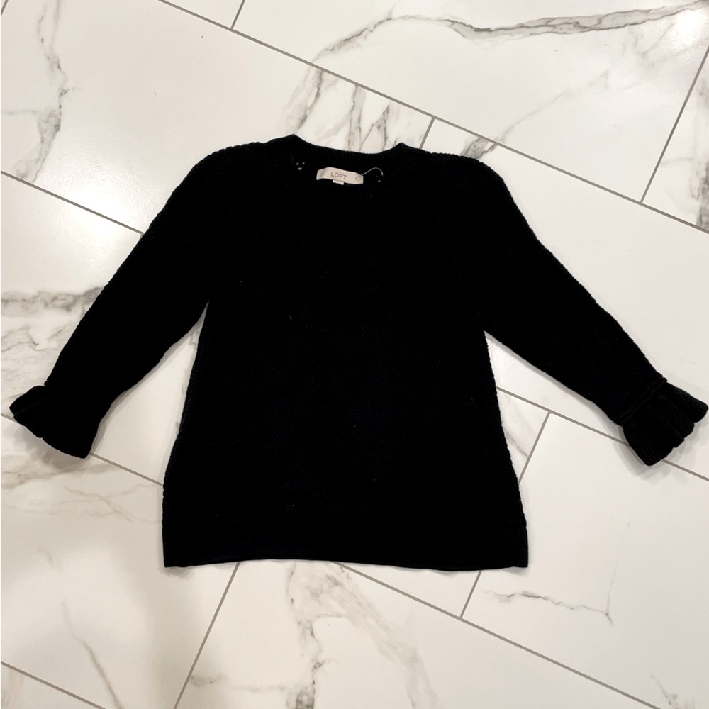 Loft 3/4 sleeve sweater XS